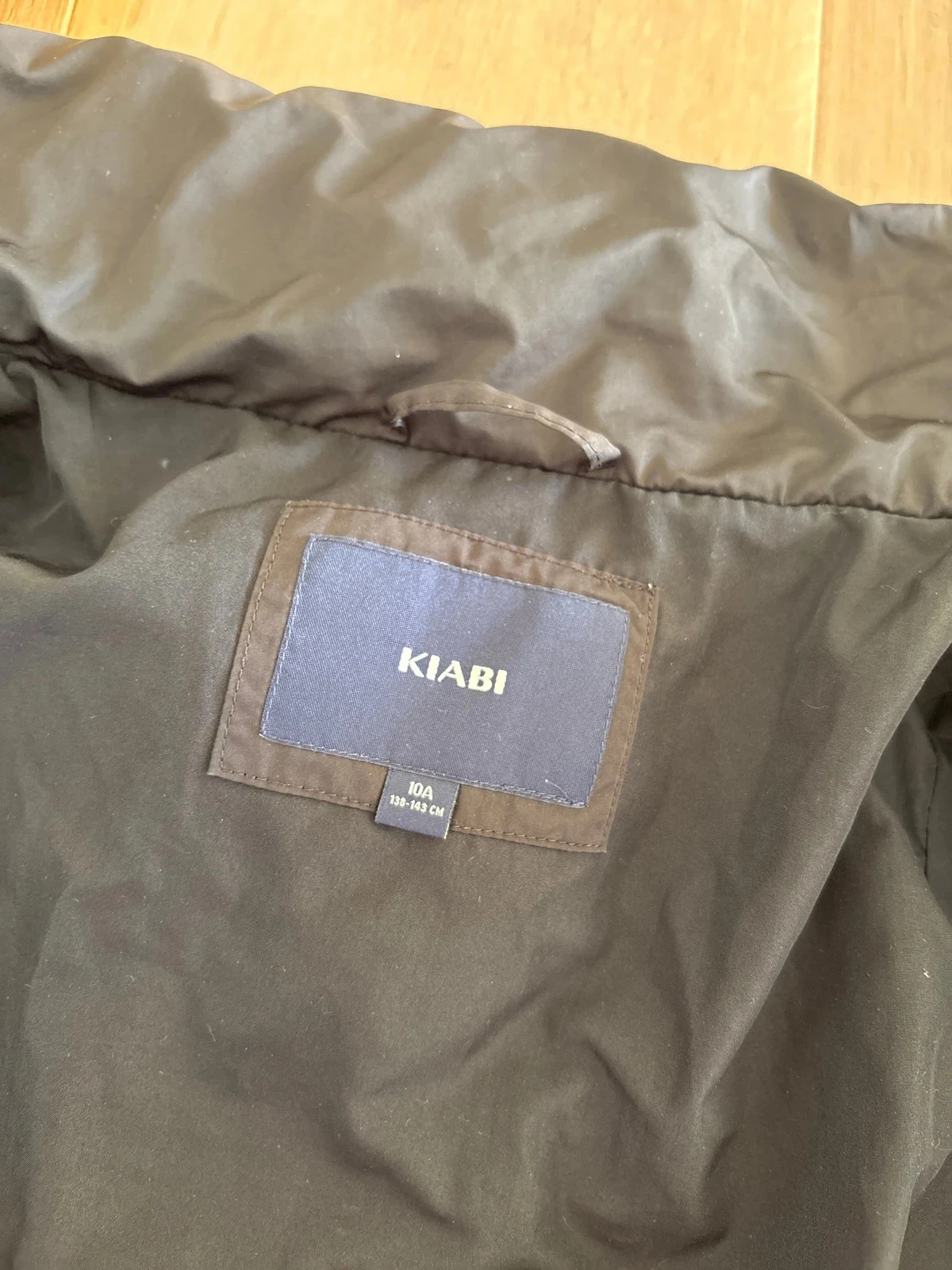 Black puffer jacket Kiabi size 10 years – photo 5